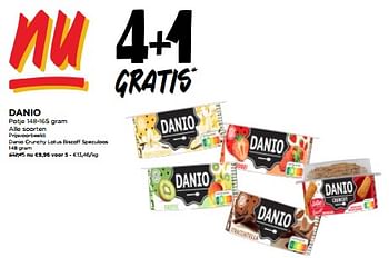 Promoties Danio crunchy lotus biscoff speculoos - Danio - Geldig van 06/03/2024 tot 12/03/2024 bij Jumbo