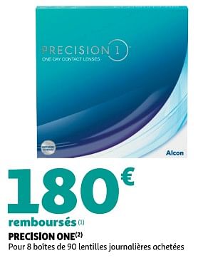 Promoties Precision one - Alcon - Geldig van 01/03/2024 tot 30/03/2024 bij Auchan