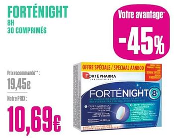 Promoties Fortenight 8u - Forte pharma - Geldig van 26/02/2024 tot 31/03/2024 bij Medi-Market