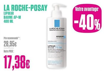 Promotions Laroche-posay lipikar baume ap+m - La Roche - Posay - Valide de 26/02/2024 à 31/03/2024 chez Medi-Market