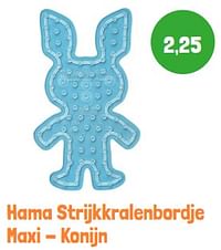 Hama strijkkralenbordje maxi konijn-Hama