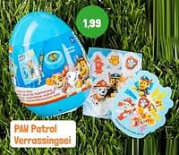 Paw patrol verrassingsei-PAW  PATROL