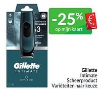 Gillette intimate scheerproduct-Gillette