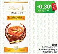 Lindt chocoladerepen excellence of creation-Lindt