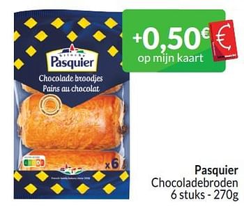 Promoties Pasquier chocoladebroden - Brioche pasquier - Geldig van 01/03/2024 tot 31/03/2024 bij Intermarche