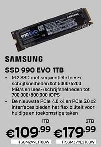 Samsung ssd 990 evo 1tb-Samsung