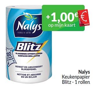 Promoties Nalys keukenpapier - Nalys - Geldig van 01/03/2024 tot 31/03/2024 bij Intermarche
