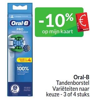 Promotions Oral-b tandenborstel - Oral-B - Valide de 01/03/2024 à 31/03/2024 chez Intermarche