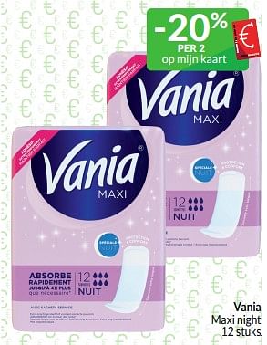 Promoties Vania maxi night - Vania - Geldig van 01/03/2024 tot 31/03/2024 bij Intermarche