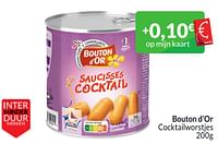 Bouton d’or cocktailworstjes-Bouton D