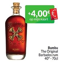 Bumbu the original barbados rum-Bumbu