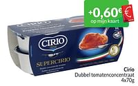 Cirio dubbel tomatenconcentraat-CIRIO
