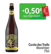 Cuvée des trolls blond bier-Cuvée des Trolls