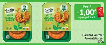 Promoties Garden gourmet groenteburger - Garden Gourmet - Geldig van 01/03/2024 tot 31/03/2024 bij Intermarche