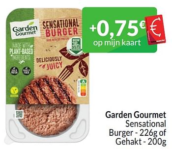Promoties Garden gourmet sensational - Garden Gourmet - Geldig van 01/03/2024 tot 31/03/2024 bij Intermarche