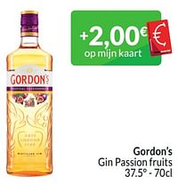 Gordon’s gin passion fruits-Gordon