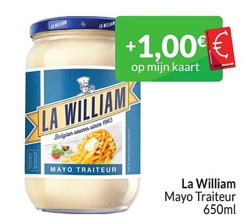 Promoties La william mayo traiteur - La William - Geldig van 01/03/2024 tot 31/03/2024 bij Intermarche