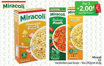 Promoties Miracoli kit - Miracoli - Geldig van 01/03/2024 tot 31/03/2024 bij Intermarche