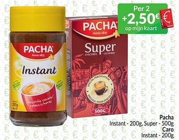 Promotions Pacha instant super caro - Pacha - Valide de 01/03/2024 à 31/03/2024 chez Intermarche