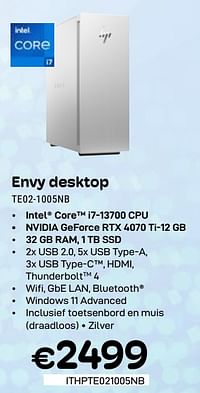 Hp envy desktop te02-1005nb-HP
