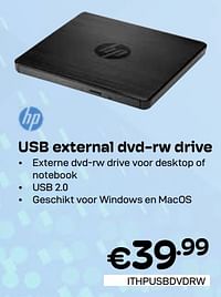 Hp usb external dvd-rw drive-HP
