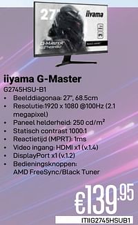 Iiyama g-master g2745hsu-b1-Iiyama