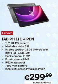 Lenovo tab p11 lte + pen-Lenovo