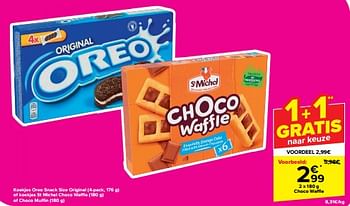 Promoties Choco waffle - Huismerk - Carrefour  - Geldig van 05/03/2024 tot 18/03/2024 bij Carrefour