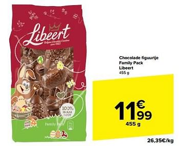 Promoties Chocolade figuurtje family pack libeert - Libeert - Geldig van 05/03/2024 tot 18/03/2024 bij Carrefour