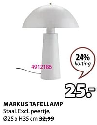 Markus tafellamp-Huismerk - Jysk