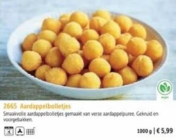 Promotions Aardappelbolletjes - Produit maison - Bofrost - Valide de 01/03/2024 à 30/08/2024 chez Bofrost