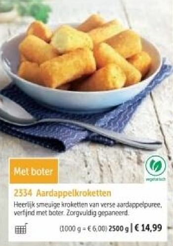 Promoties Aardappelkroketten - Huismerk - Bofrost - Geldig van 01/03/2024 tot 30/08/2024 bij Bofrost