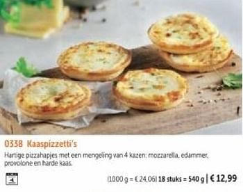 Promoties Kaaspizzetti`s - Huismerk - Bofrost - Geldig van 01/03/2024 tot 30/08/2024 bij Bofrost