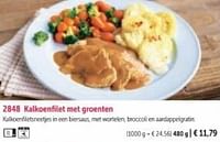 Kalkoenfilet met groenten-Huismerk - Bofrost