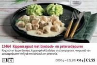 Promoties Kippenragout met bieslook en peterseliepuree - Huismerk - Bofrost - Geldig van 01/03/2024 tot 30/08/2024 bij Bofrost