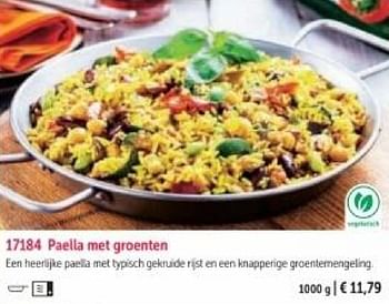 Promotions Paella met groenten - Produit maison - Bofrost - Valide de 01/03/2024 à 30/08/2024 chez Bofrost