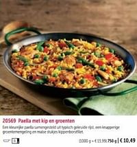 Paella met kip en groenten-Huismerk - Bofrost