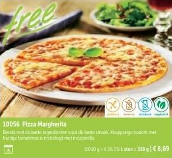 Promotions Pizza margherita - Produit maison - Bofrost - Valide de 01/03/2024 à 30/08/2024 chez Bofrost