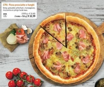 Promotions Pizza prosciutto e funghi - Produit maison - Bofrost - Valide de 01/03/2024 à 30/08/2024 chez Bofrost