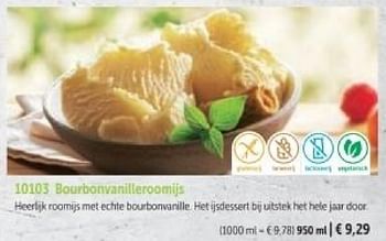 Promotions Bourbonvanilleroomijs - Produit maison - Bofrost - Valide de 01/03/2024 à 30/08/2024 chez Bofrost