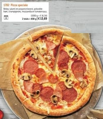 Promotions Pizza speciale - Produit maison - Bofrost - Valide de 01/03/2024 à 30/08/2024 chez Bofrost