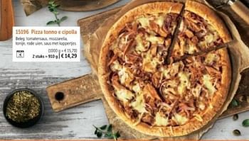Promotions Pizza tonno e cipolla - Produit maison - Bofrost - Valide de 01/03/2024 à 30/08/2024 chez Bofrost