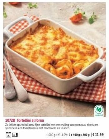 Promotions Tortellini al forno - Produit maison - Bofrost - Valide de 01/03/2024 à 30/08/2024 chez Bofrost