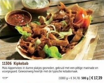 Promoties Kipkebab - Huismerk - Bofrost - Geldig van 01/03/2024 tot 30/08/2024 bij Bofrost