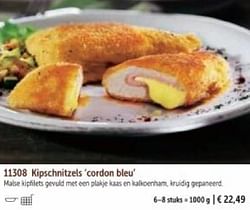 Kipschnitzels cordon bleu