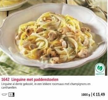 Promotions Linguine met paddenstoelen - Produit maison - Bofrost - Valide de 01/03/2024 à 30/08/2024 chez Bofrost