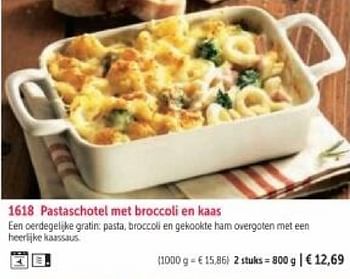 Promoties Pastaschotel met broccoli en kaas - Huismerk - Bofrost - Geldig van 01/03/2024 tot 30/08/2024 bij Bofrost