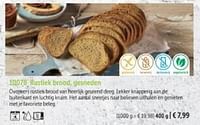 Rustiek brood gesneden-Huismerk - Bofrost