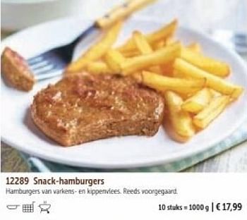 Promoties Snack-hamburgers - Huismerk - Bofrost - Geldig van 01/03/2024 tot 30/08/2024 bij Bofrost