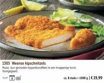 Promoties Weense kipschnitzels - Huismerk - Bofrost - Geldig van 01/03/2024 tot 30/08/2024 bij Bofrost